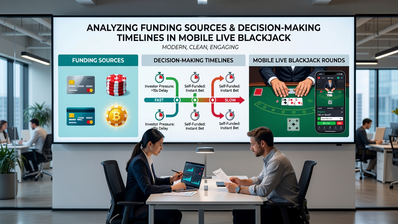 Split view of mobile blackjack screen highlighting funding confirmation pop-up alongside live dealer feed