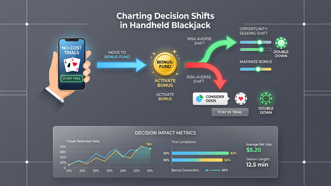 Live dealer blackjack interface on a smartphone showing bonus balance and decision prompts