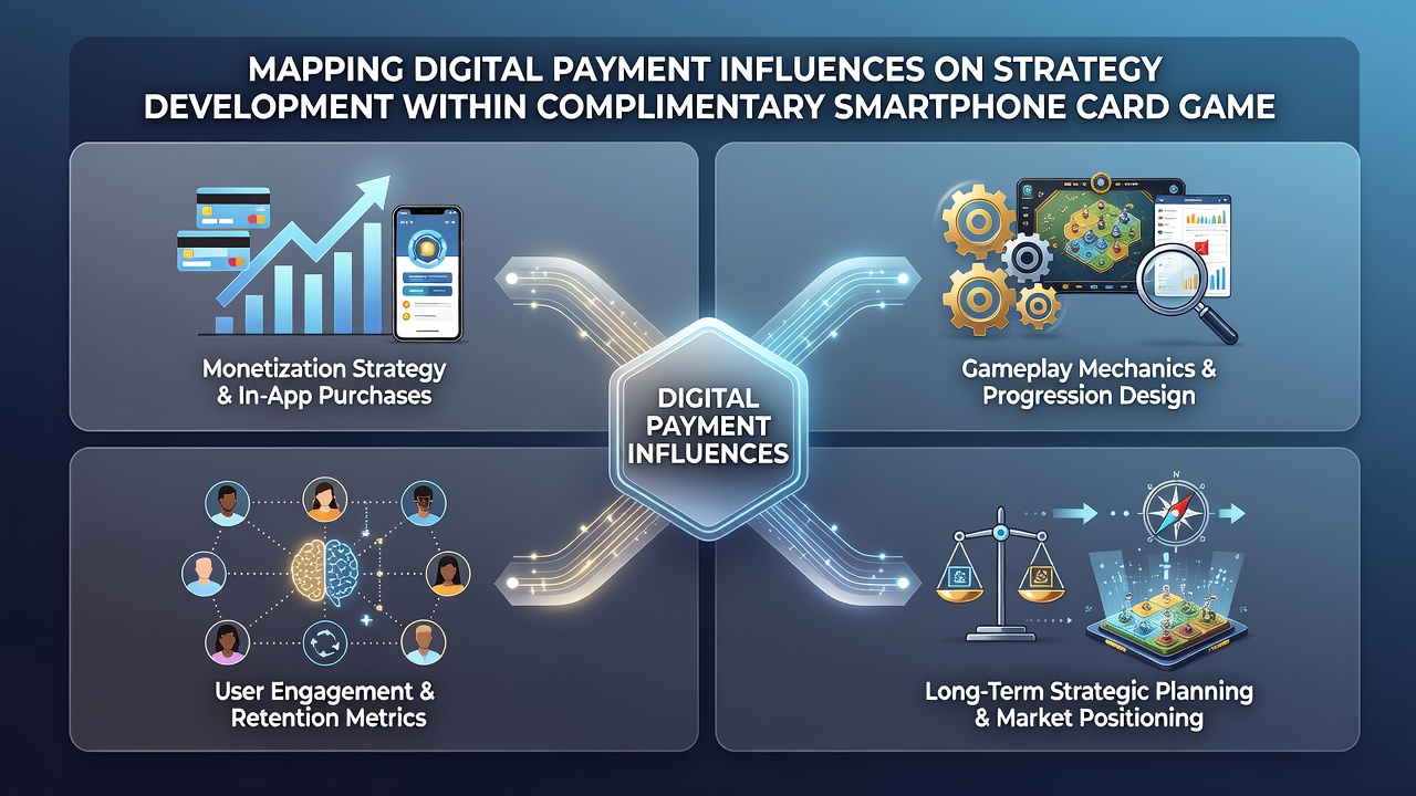 Data visualization showing payment method correlations with strategy adjustments in mobile card games